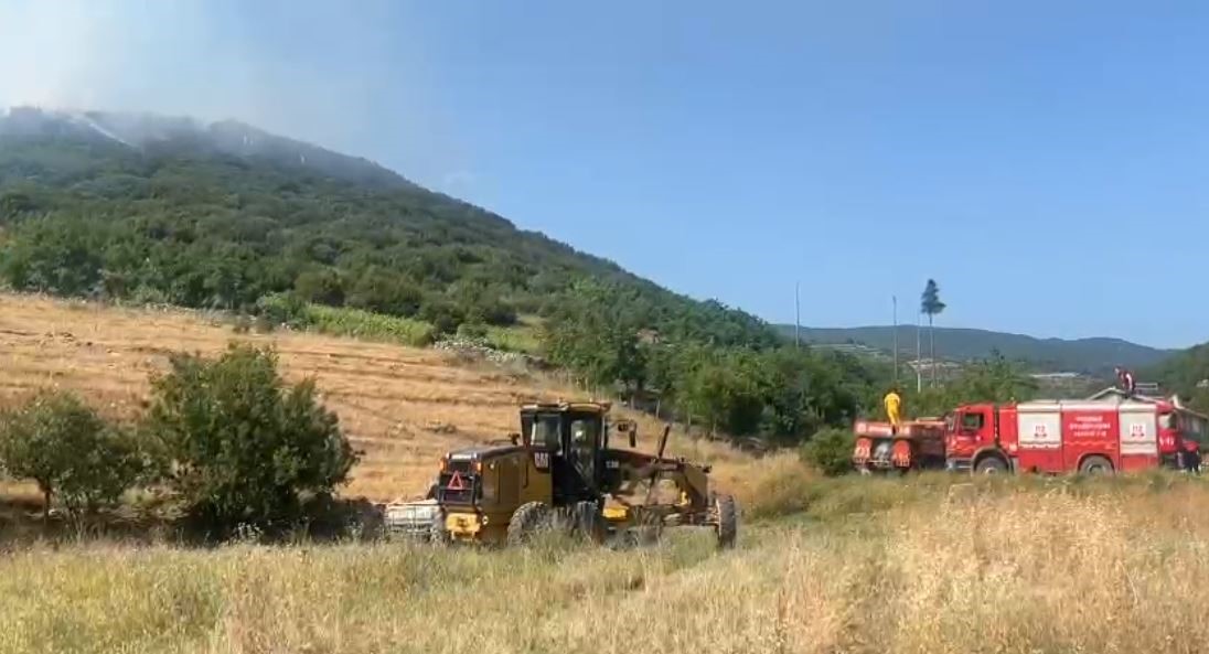 Niksar&rsquo;da orman yangını, ekiplerin m&uuml;dahalesi s&uuml;r&uuml;yor
