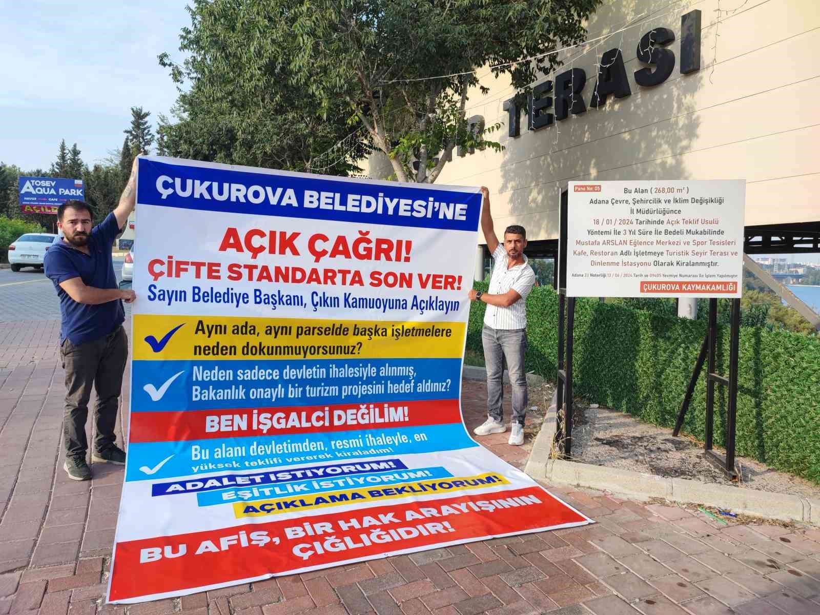 Adana Büyükşehir Belediyesi su aboneliği verdiği tesise yıkım kararı aldı