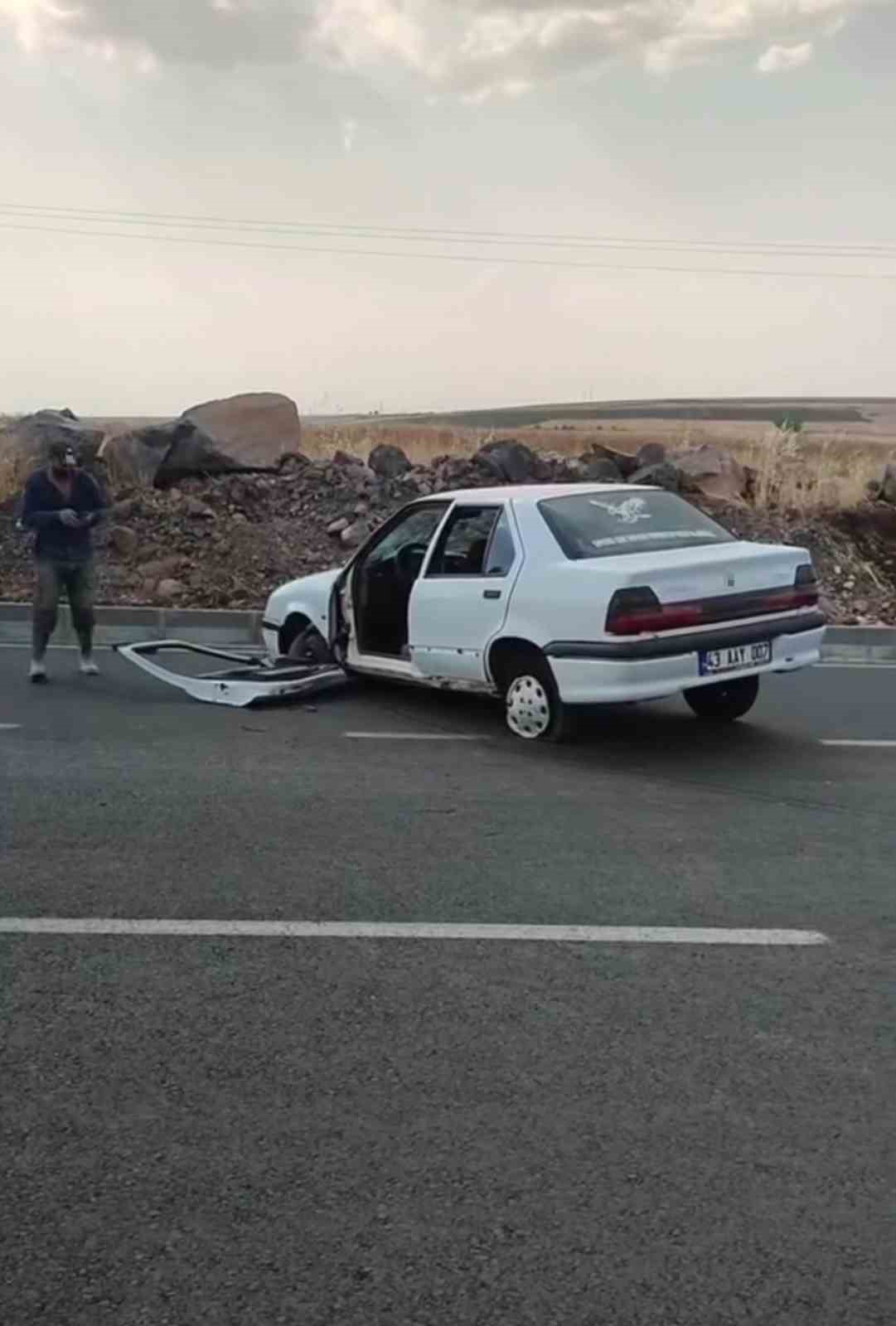 Siverek&rsquo;te trafik kazası: 1 yaralı
