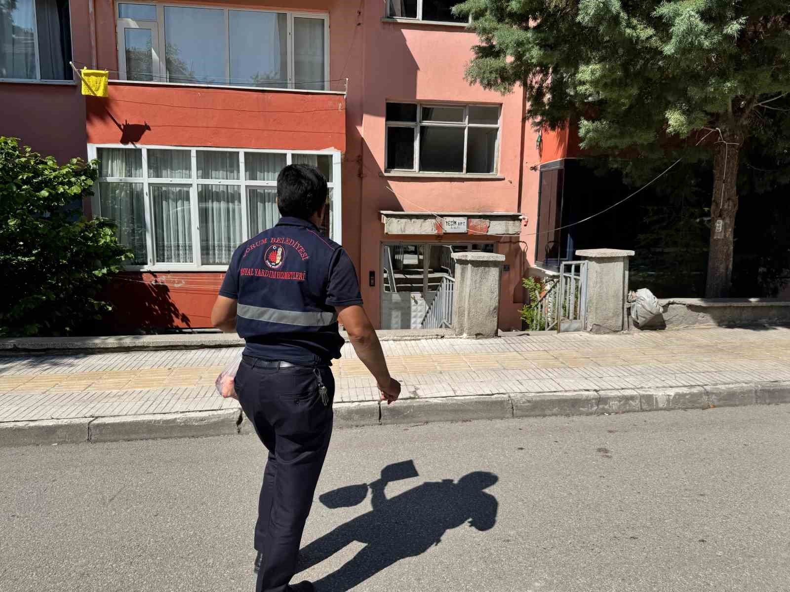 Çorum Belediyesi kurban etlerini ihtiyaç sahiplerine ulaştırdı