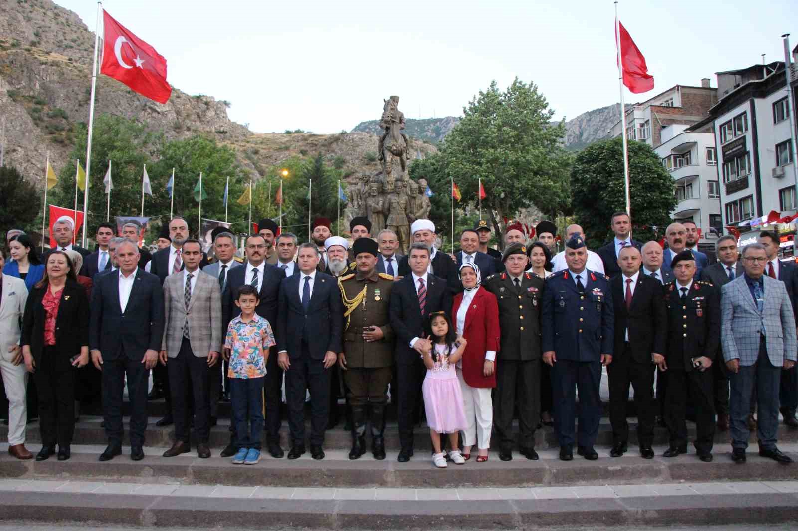 Amasya’da renkli festival açılışı
