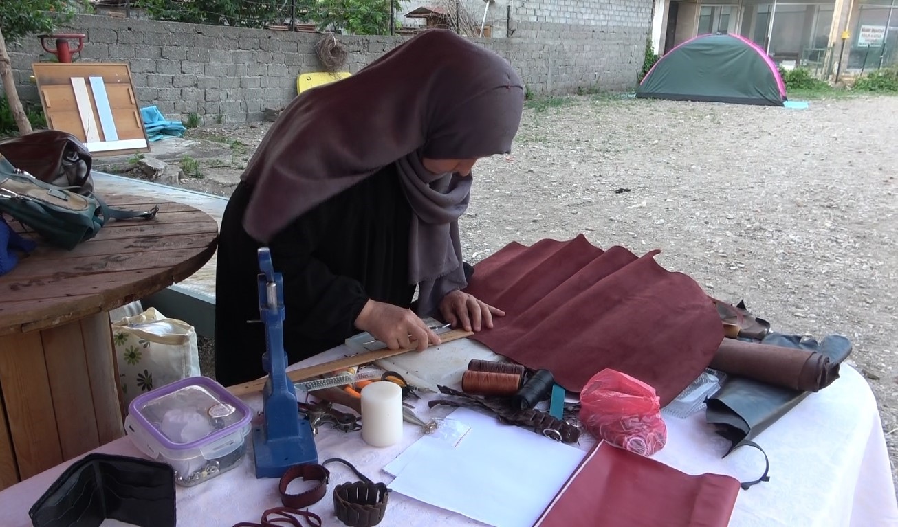 Samsun&rsquo;da umudun ve &uuml;retimin Adı: "Gelin Ayşe At&ouml;lyesi"
