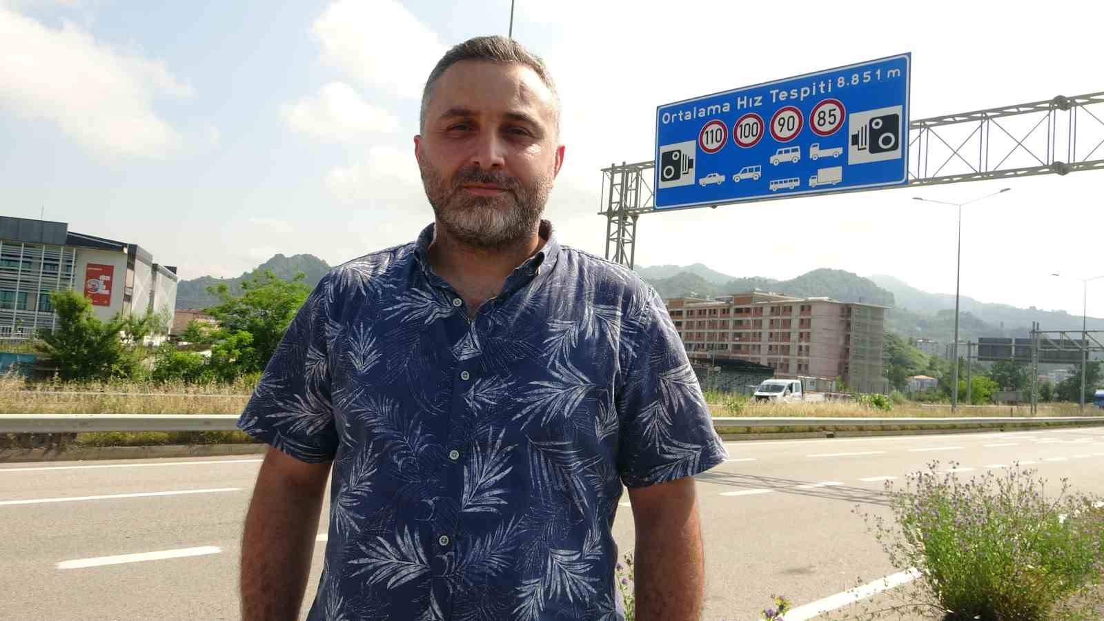 Giresunlu sanatçı yollardaki radarlara tepkisini türküyle anlattı