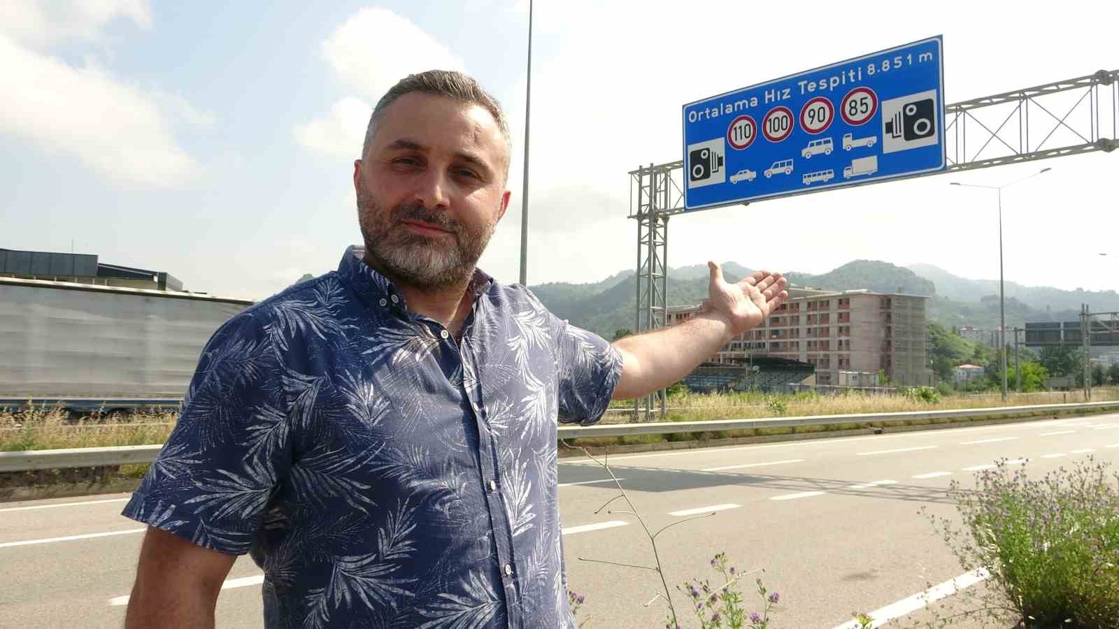 Giresunlu sanatçı yollardaki radarlara tepkisini türküyle anlattı 