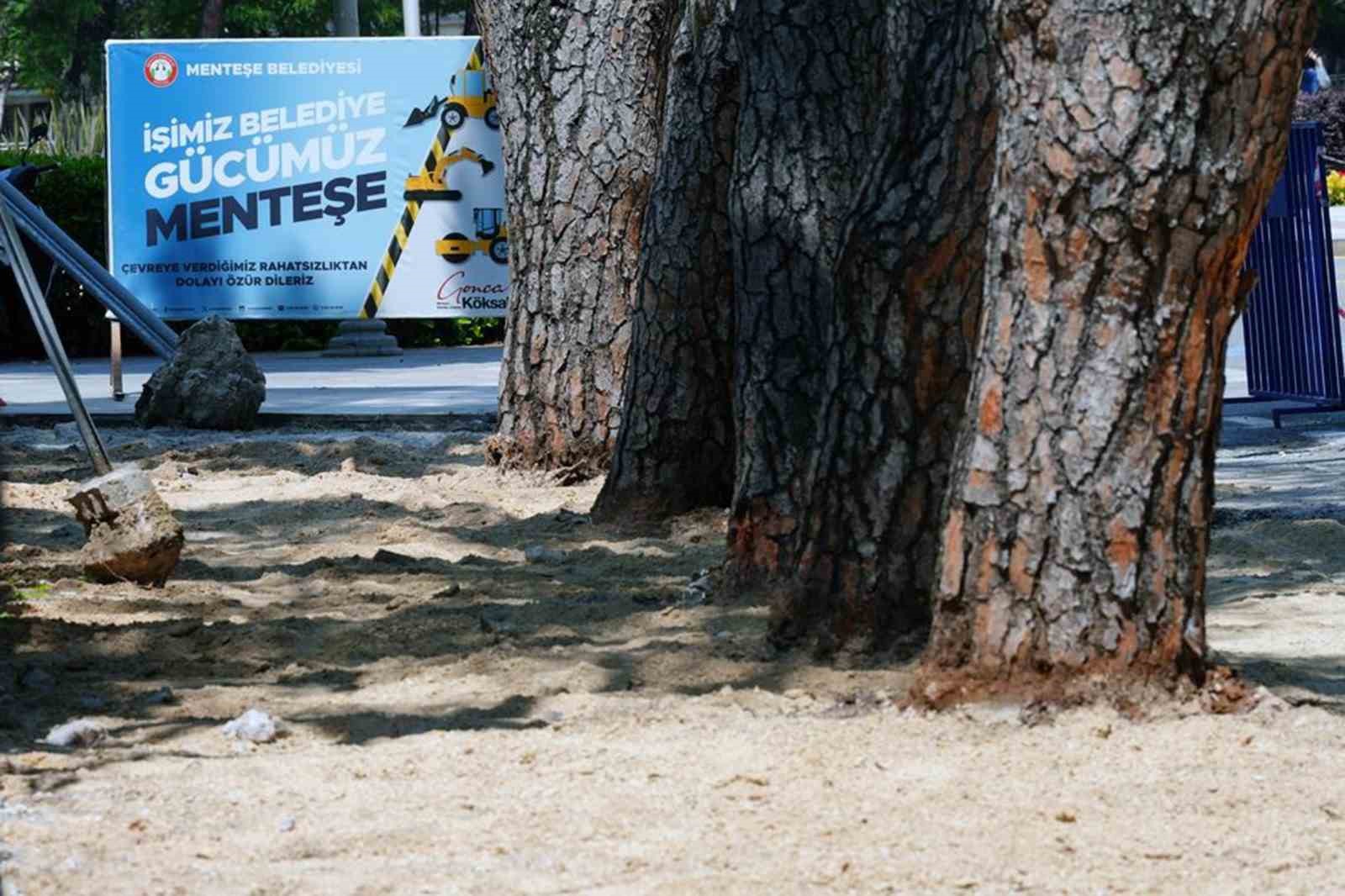 &Ouml;zer T&uuml;rk Caddesi&rsquo;nde kaldırım yenileme &ccedil;alışmaları başladı
