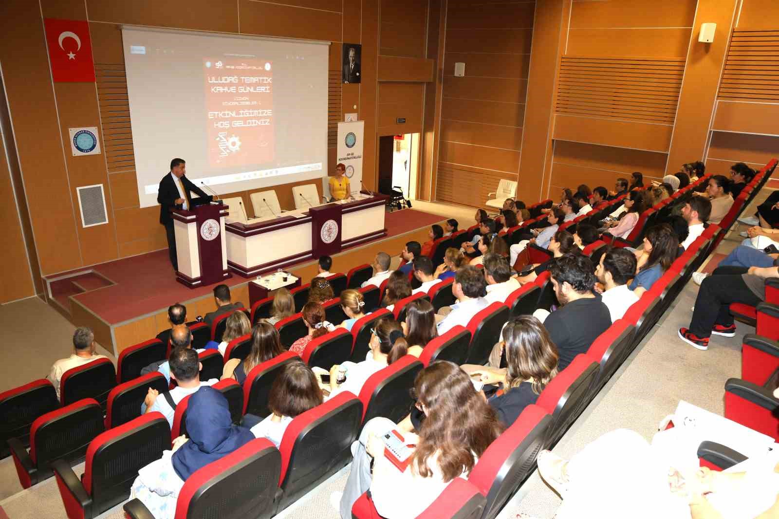 Uludağ Tematik Kahve Günleri’nde "Biyomalzemeler" konuşuldu