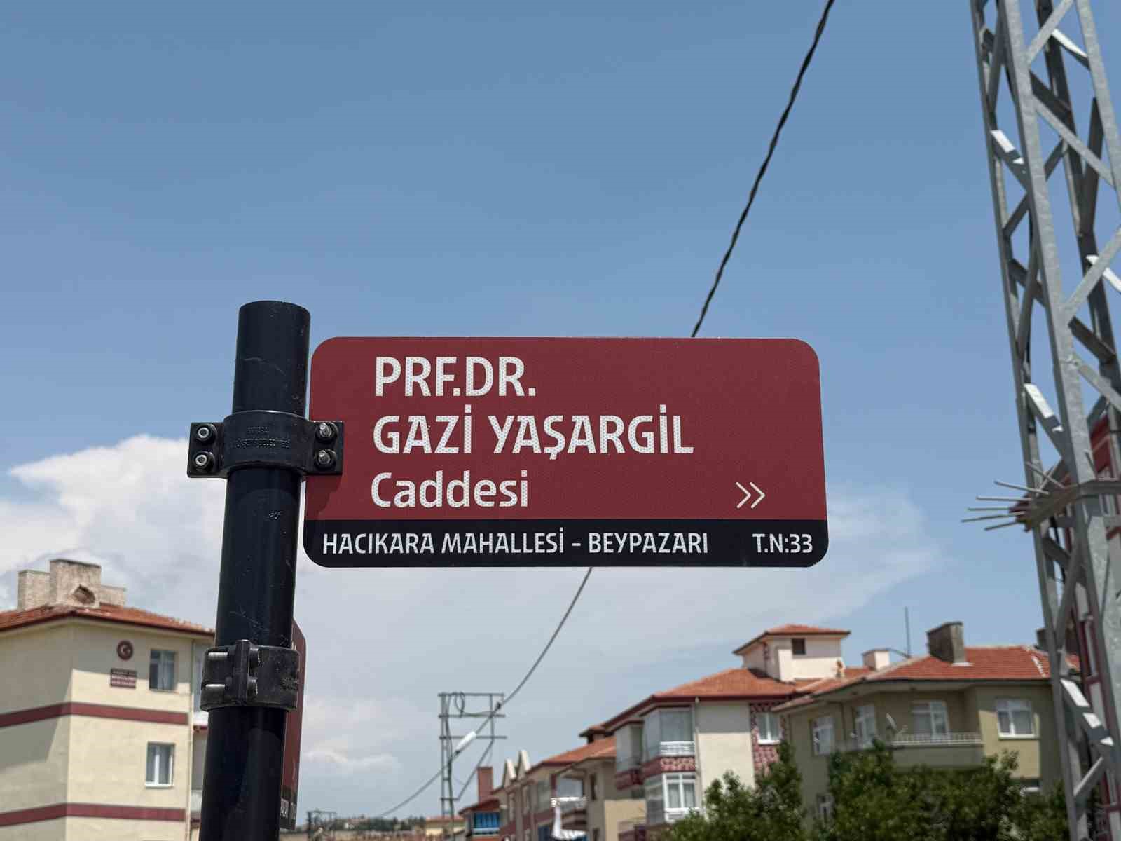 ‘Yüzyılın Beyin Cerrahı’ Yaşargil’in ismi Beypazarılı hemşehrileri tarafından yaşatılıyor