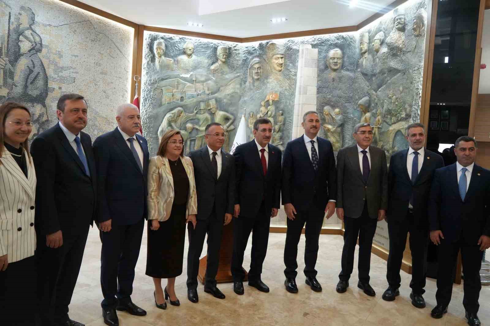 Cumhurbaşkanı Yardımcısı Cevdet Yılmaz, Gaziantep’te