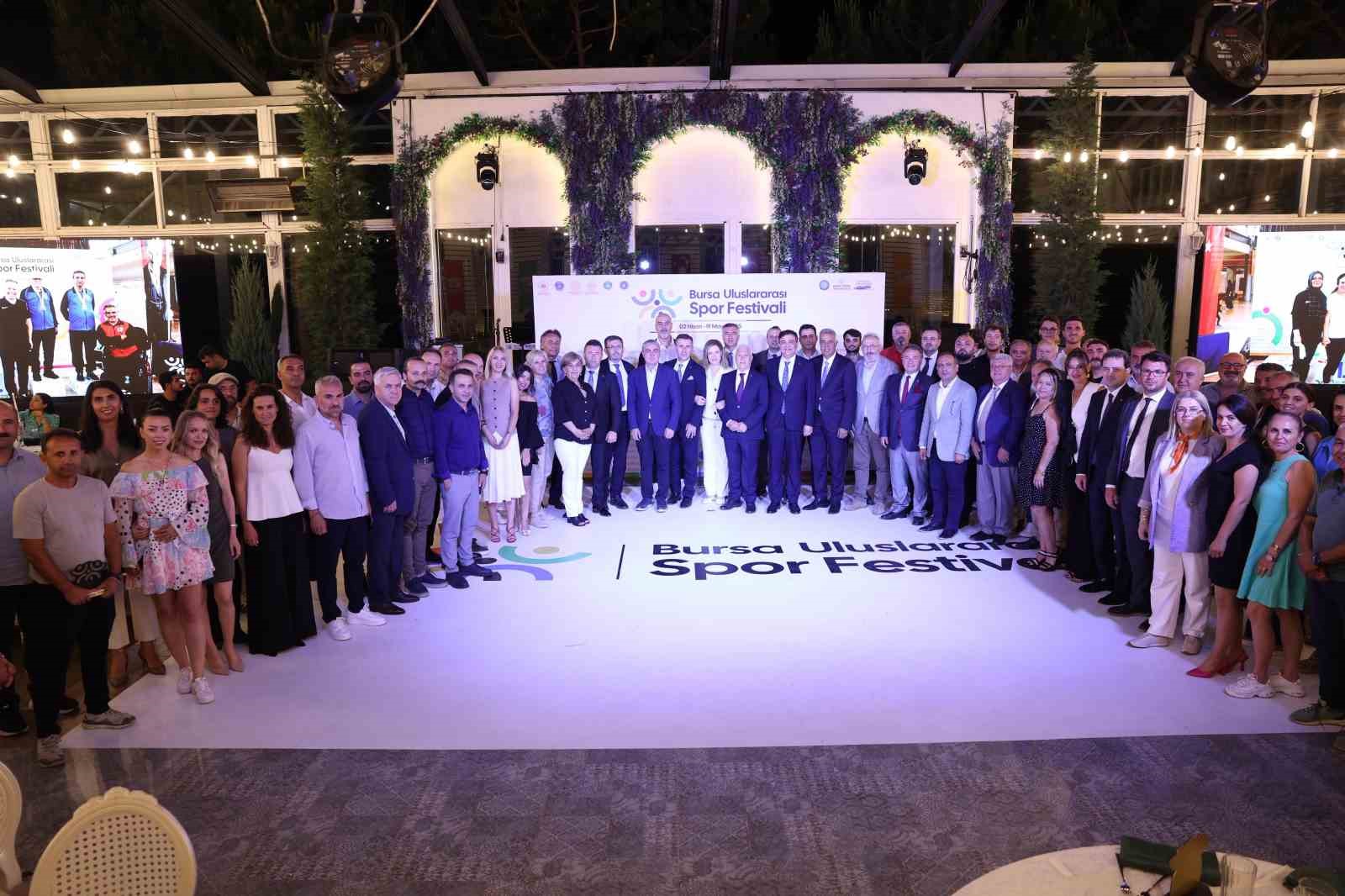 Bursa Uluslararası Spor Festivali’ne 100 bin sporcu katıldı