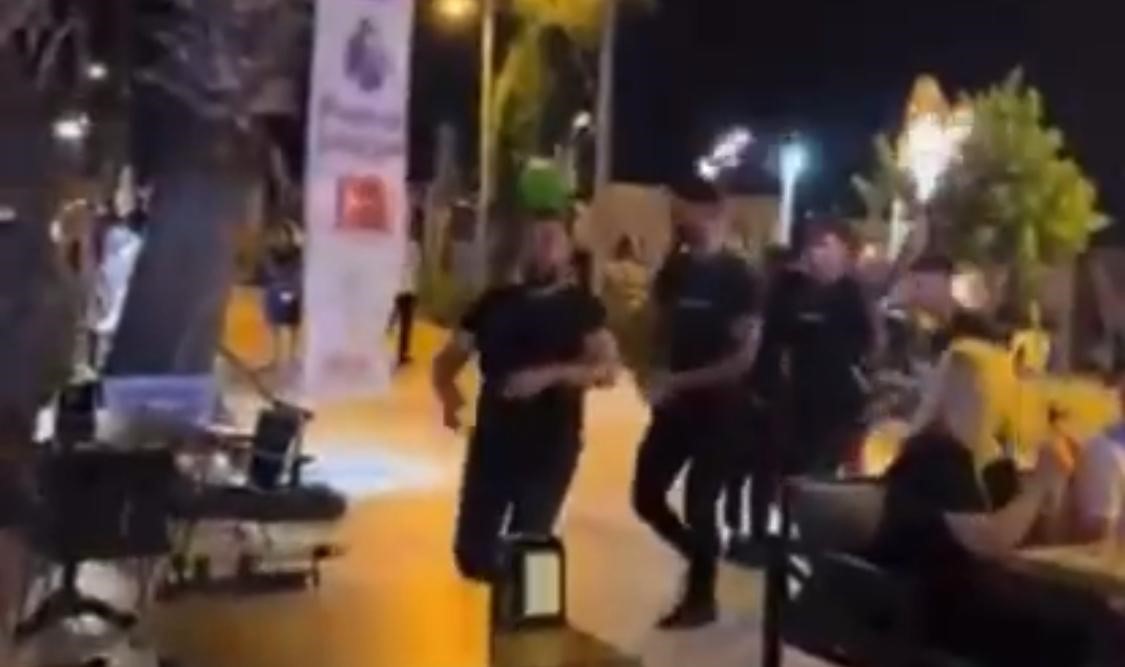 Marmaris&rsquo;te meşale şovlu eğlencelere emniyetten denetim
