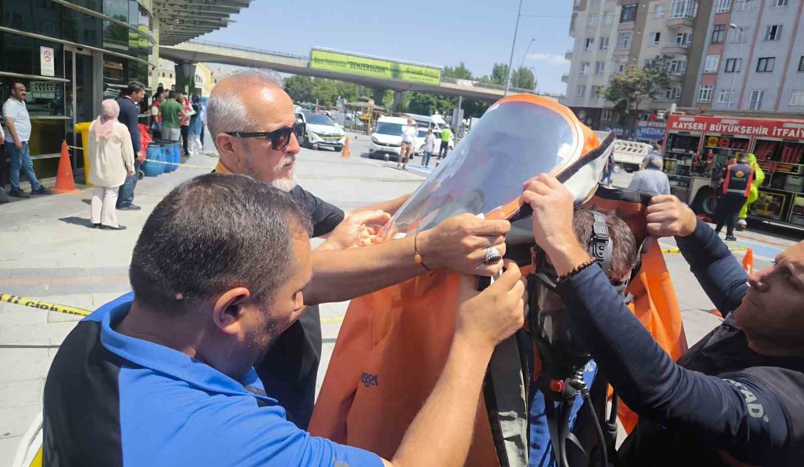 AFAD’dan kimyasal tatbikatı