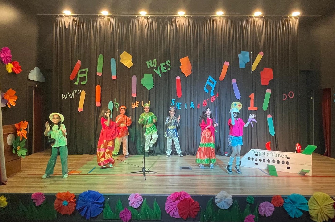 Adıyaman Doğa Kolejinde Dil Festivali coşkusu