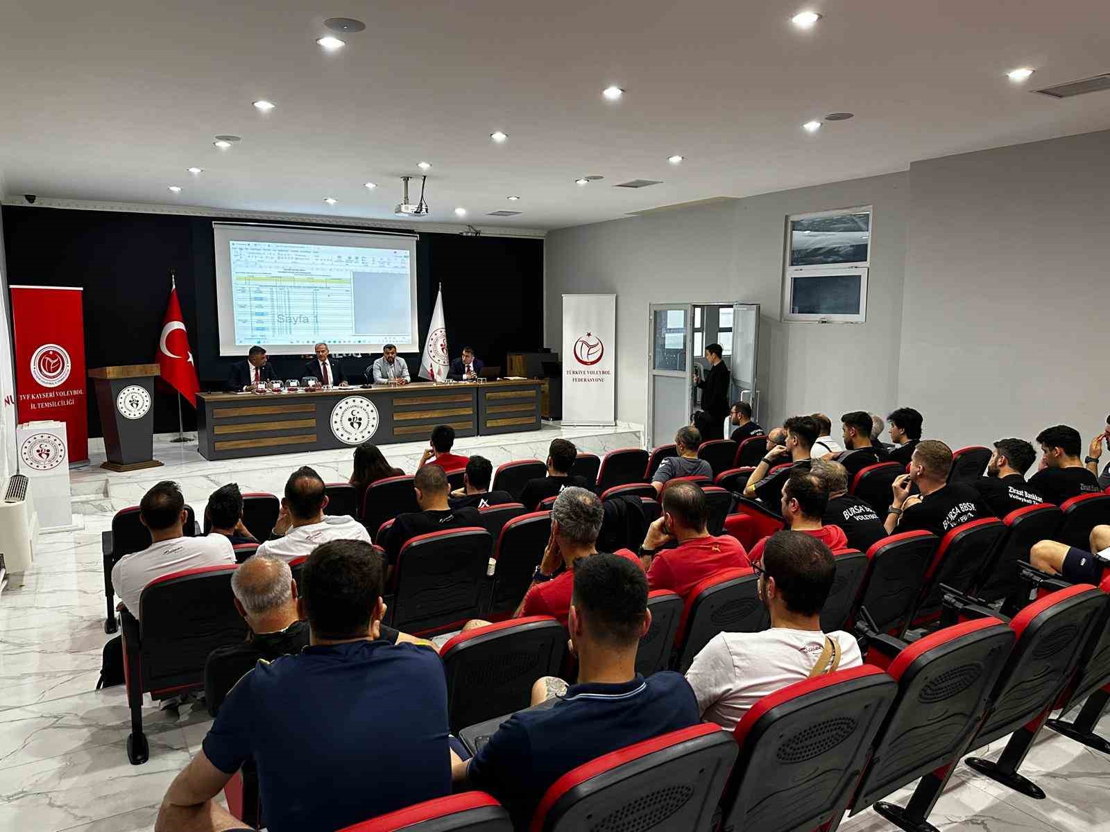 Genç Erkekler Türkiye Şampiyonası Finalleri teknik toplantısı yapıldı
