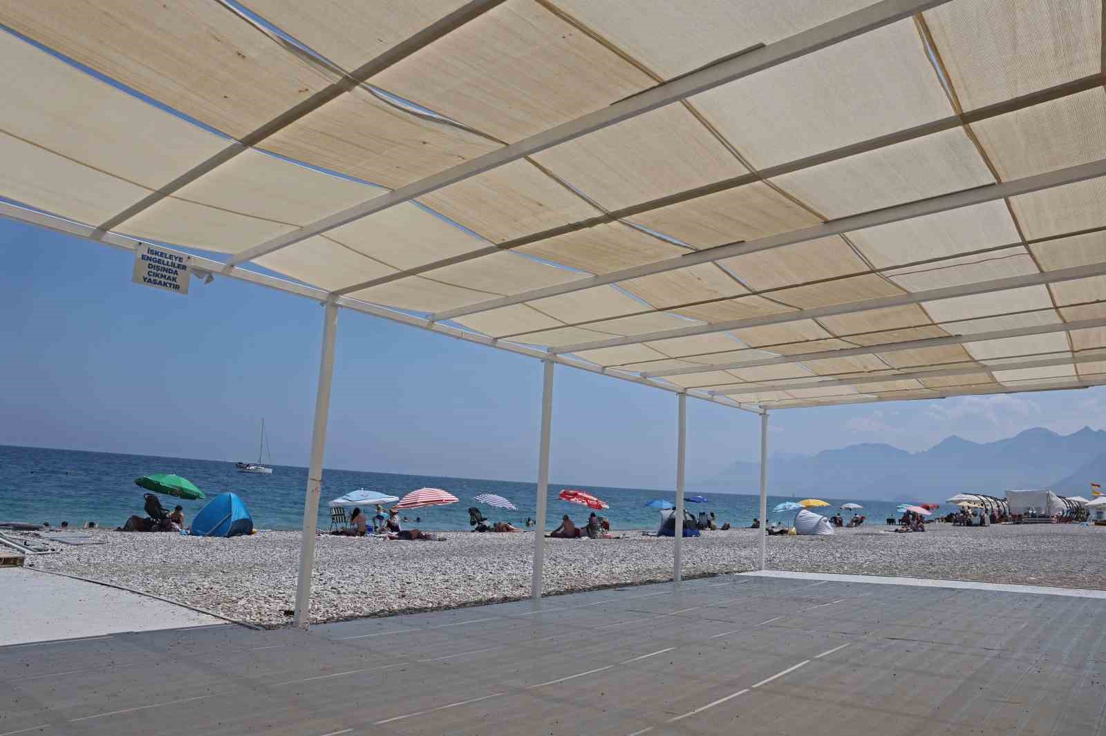 Konyaaltı Engelsiz Plaj yaza hazırlanıyor
