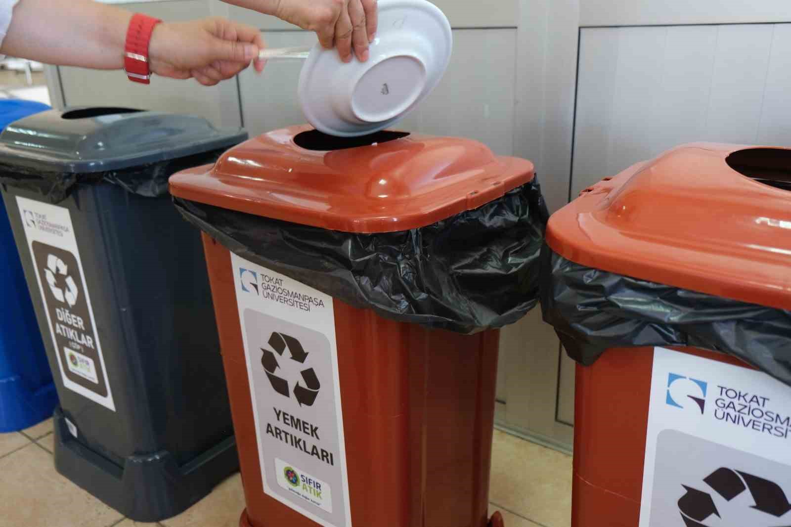 Tokat Gaziosmanpaşa Üniversitesi Sıfır Atık Belgesi aldı
