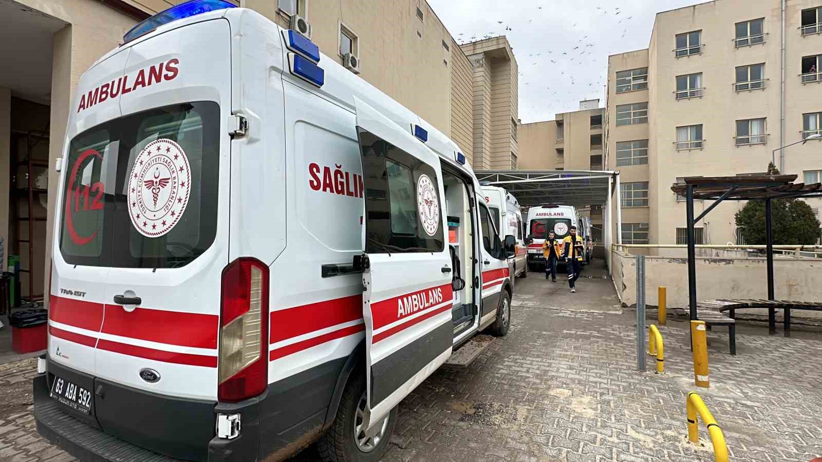 Siverek'te çift yönlü trafik kazasında 7 kişi yaralandı - İHA