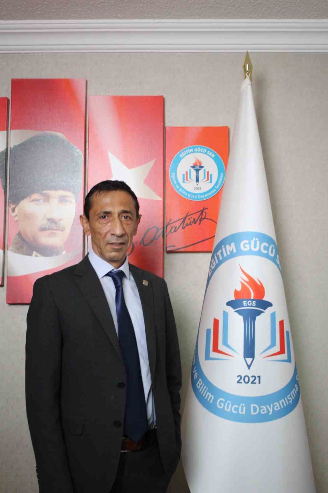 Eğitim Gücü-Sen Başkanı Özat: &quot;Eğitim tedbiri yürüten okul yöneticileri de ek ödeme kapsamına alınmalıdır&quot;