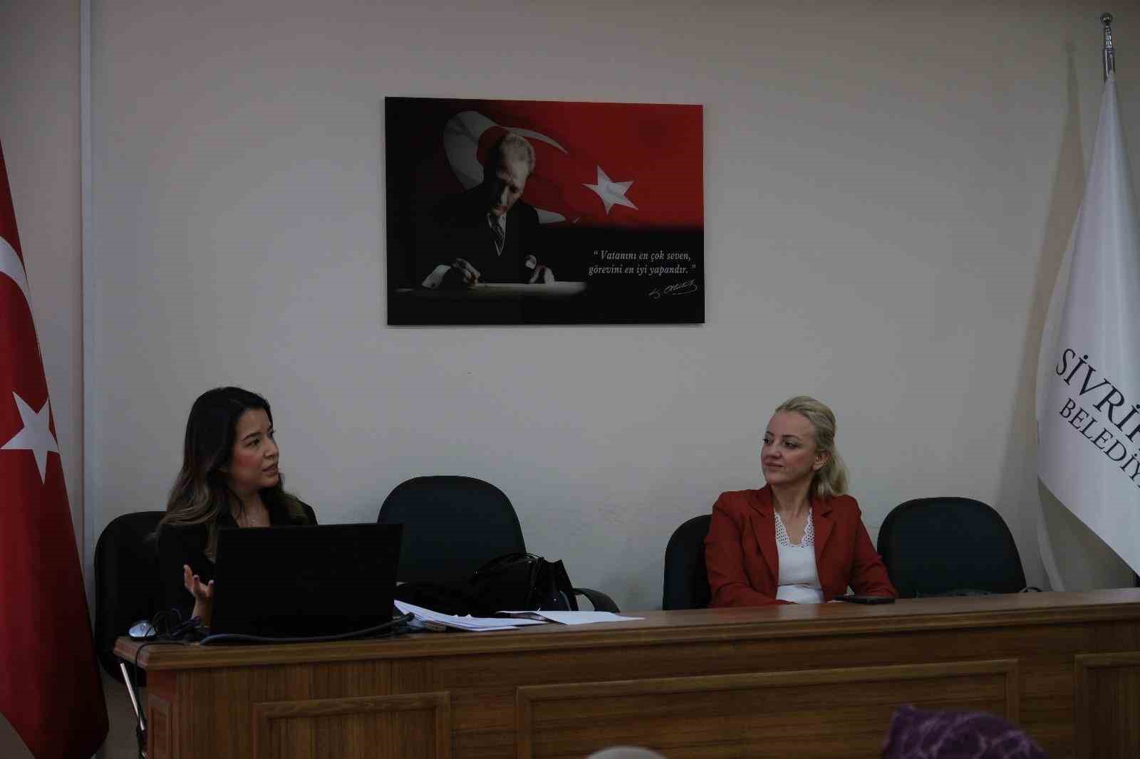 İl&ccedil;elerdeki kadınlara iklim değişikliği anlatıldı
