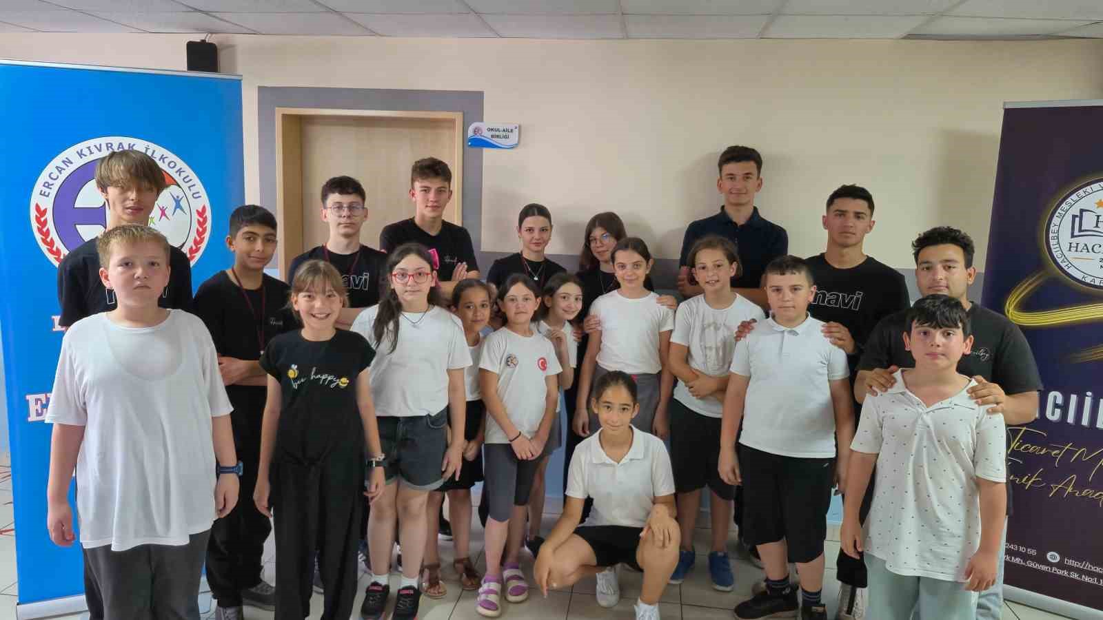‘Kardeşim İcat Çıkar-ma’ projesi ile minikler üretime katıldı