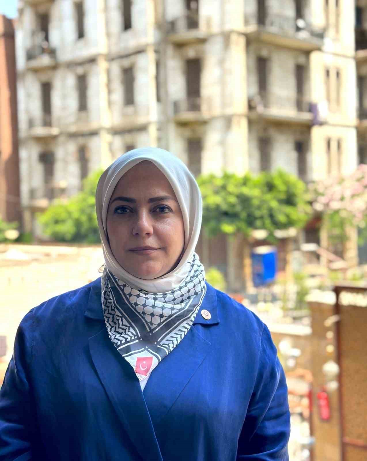 Milletvekili Sema Silkin Ün Gazze için yürüyecek