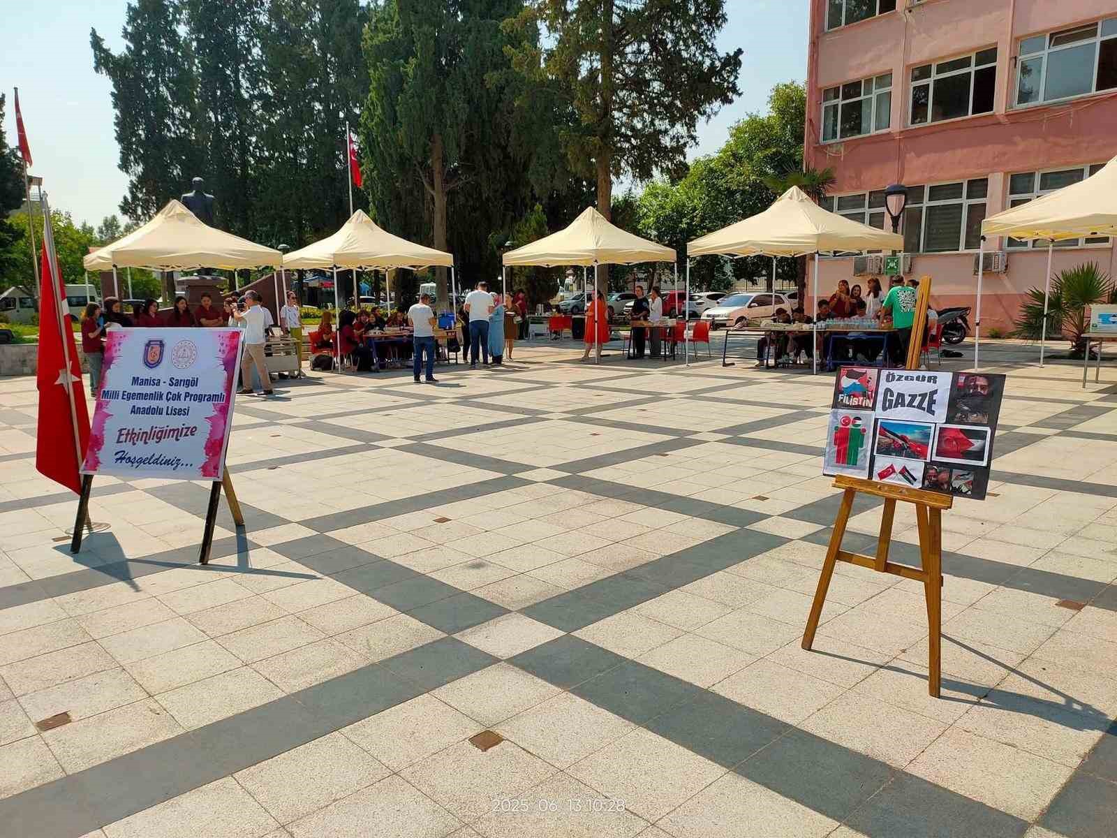 Yardım etkinliğinin geliri Gazze’ye bağışlanacak