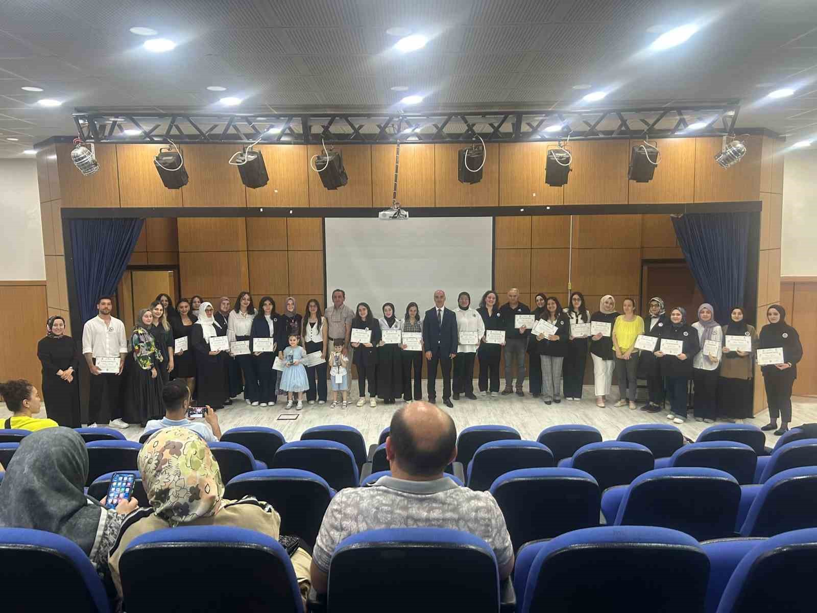 OMÜ’de ‘Sessizliğe Ses Oldular’ projesi sona erdi