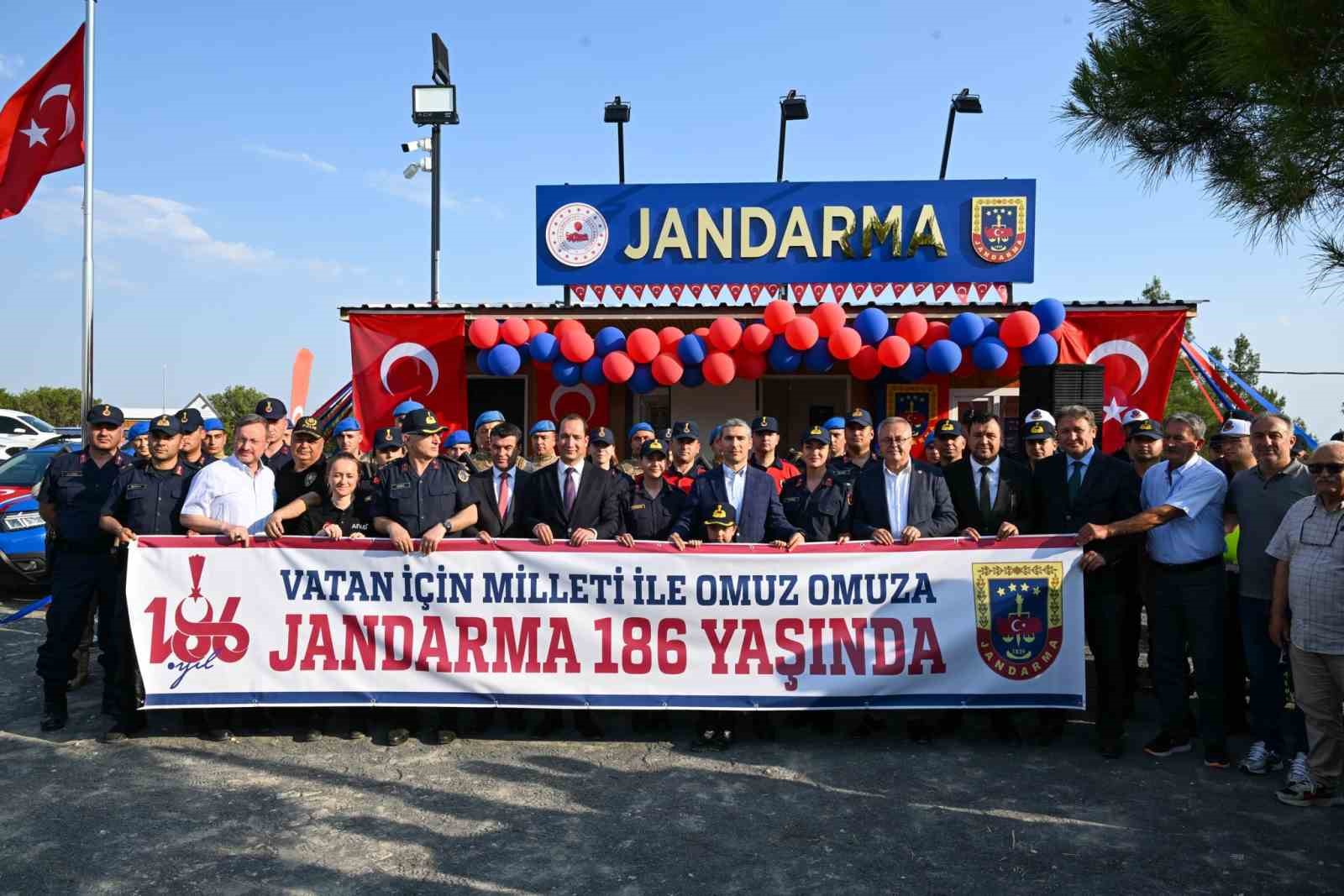 Blaundos Antik Kenti’nde güvenlik için Jandarma Denetim Noktası açıldı