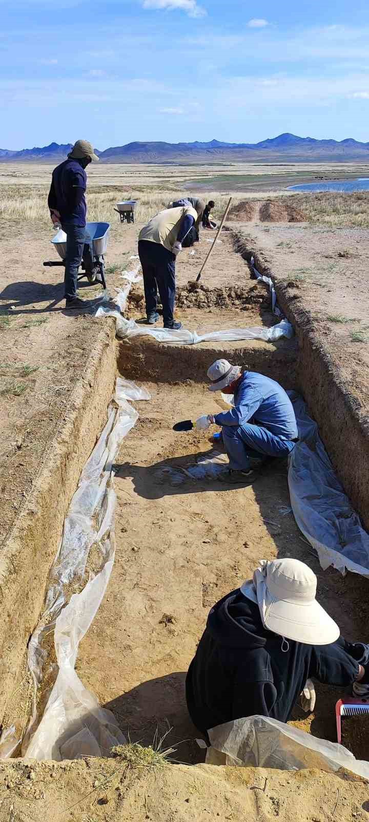 Kayıp Şehir Togu Balık&rsquo;ta arkeolojik &ccedil;alışmalar devam ediyor
