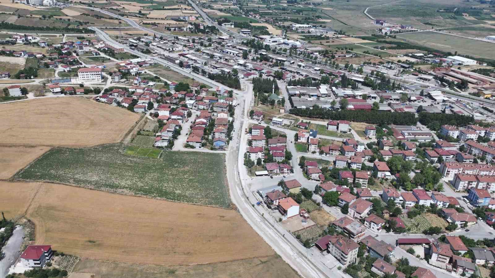 Alternatif hastane yolu için Erbaa’da yol yenileme çalışmaları başladı