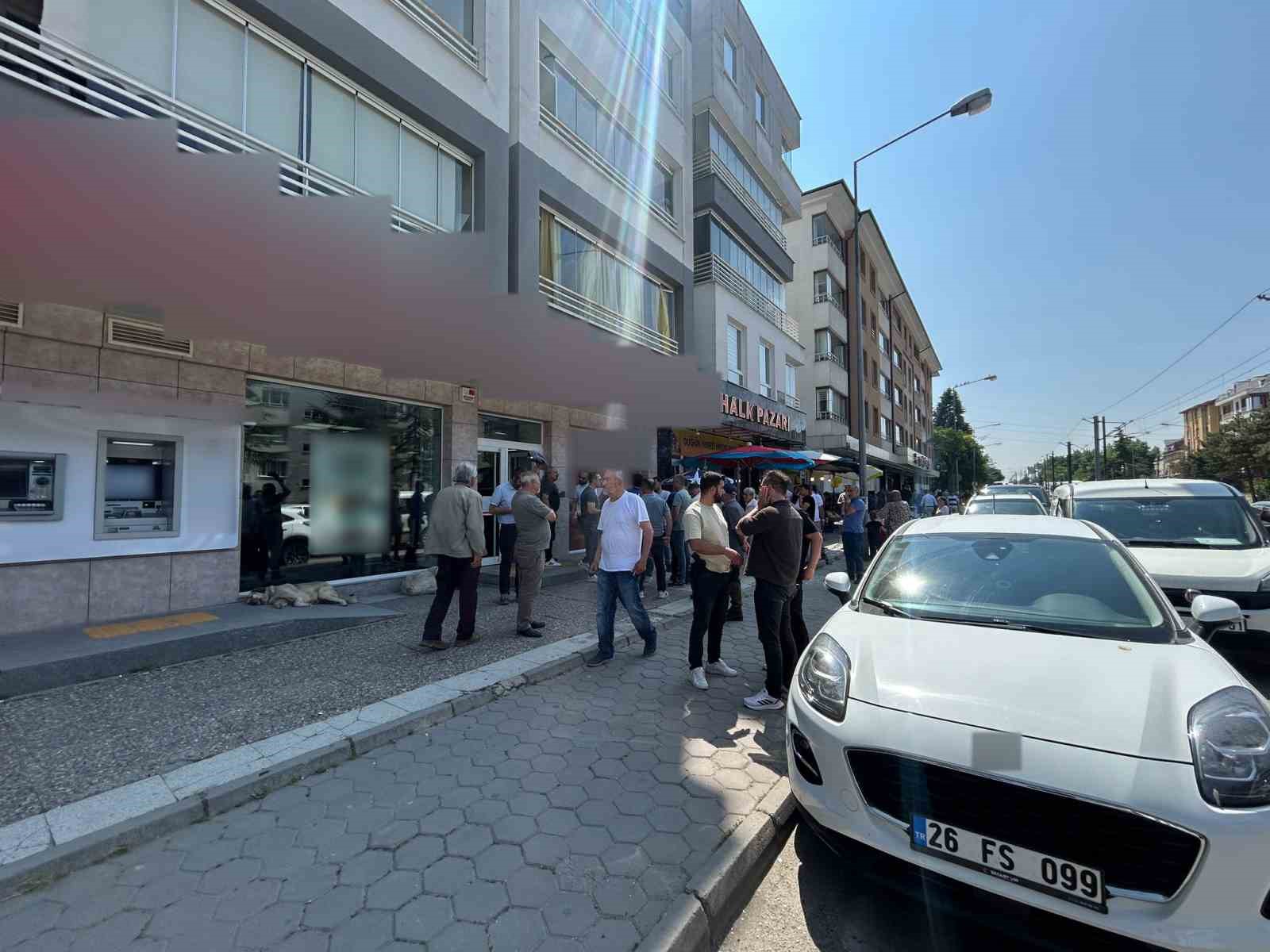 Eskişehir’de banka soygunu girişimi