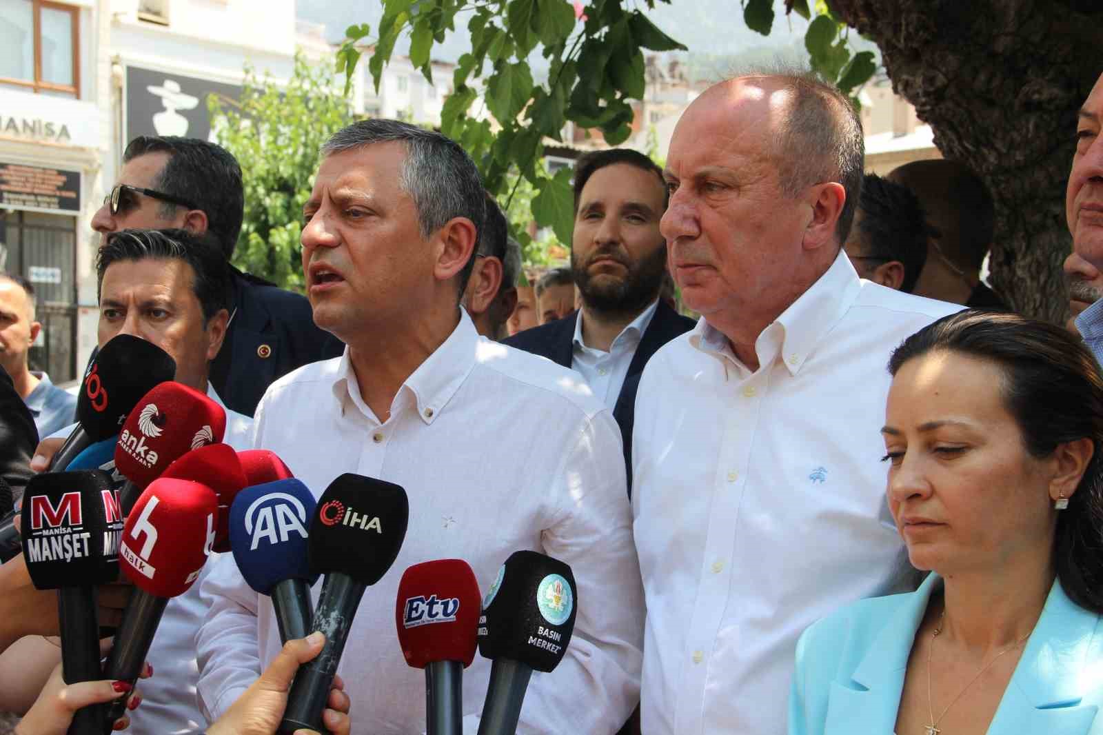 CHP Genel Başkanı Özel: "Bayburt mitingi ile birlikte normal programımıza döneceğiz"