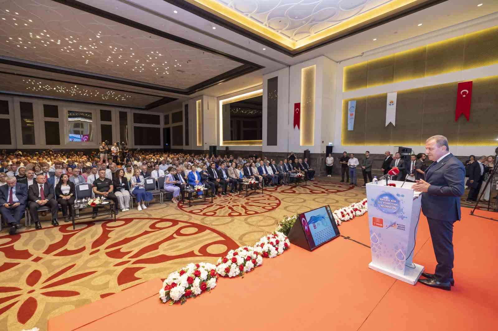Başkan Seçer: "Sadece Türkiye değil, dünya bir su stresi yaşıyor"
