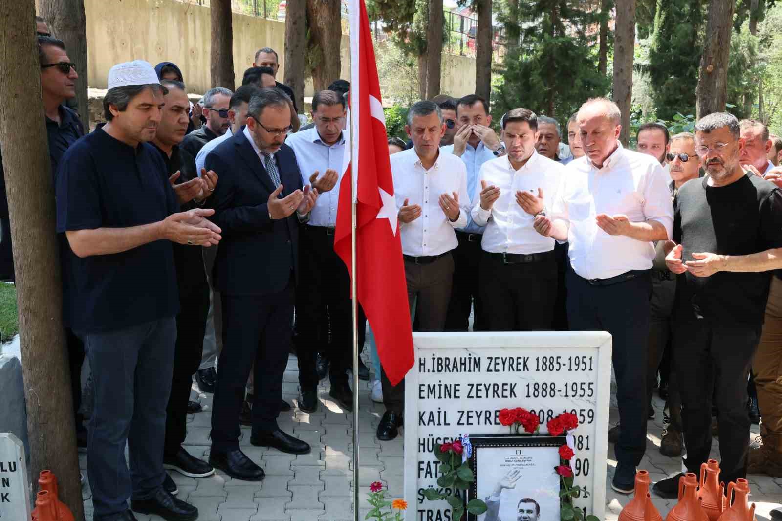 Bakan Kasapoğlu&rsquo;ndan merhum Başkan Zeyrek&rsquo;in ailesine taziye ziyareti
