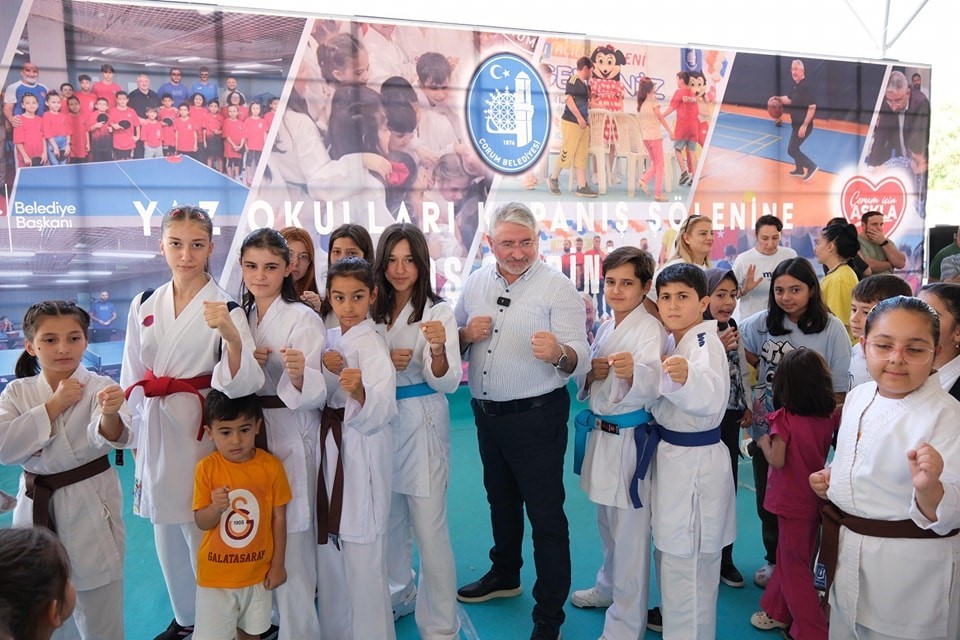 &Ccedil;orum Belediyesinden &ccedil;ocuklara dolu dolu yaz okulu programı
