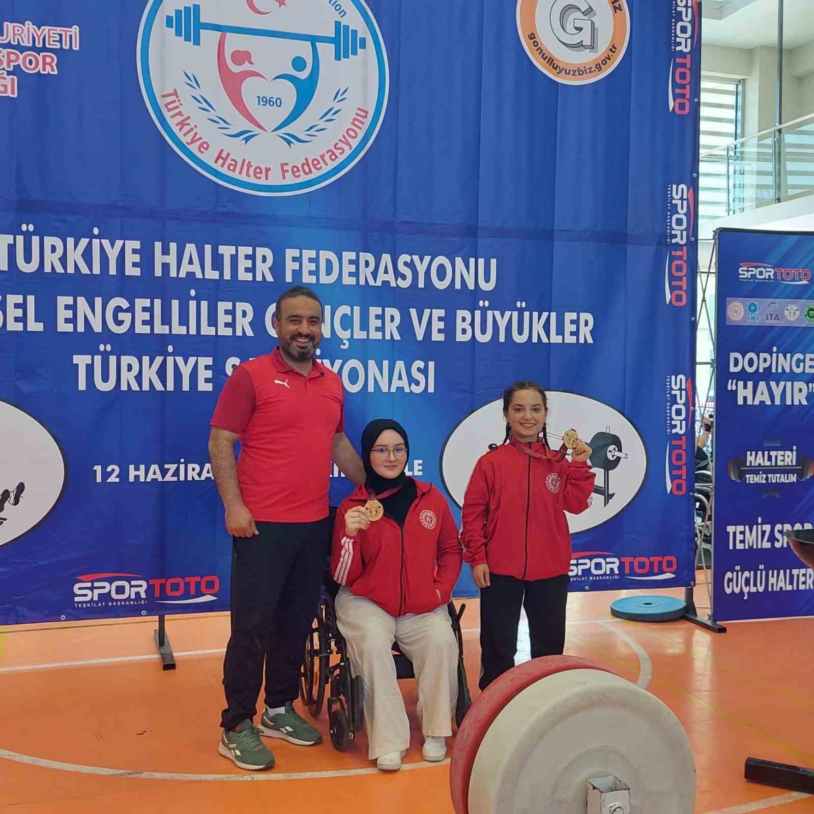 Türkiye Şampiyonası’nda 2 altın madalya
