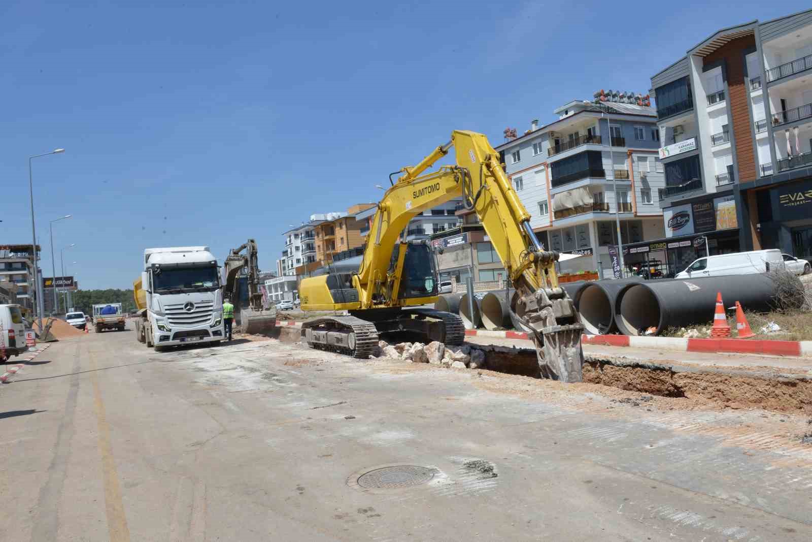 Antalya’nın su altyapısına 1 milyar 250 milyon liralık yatırım