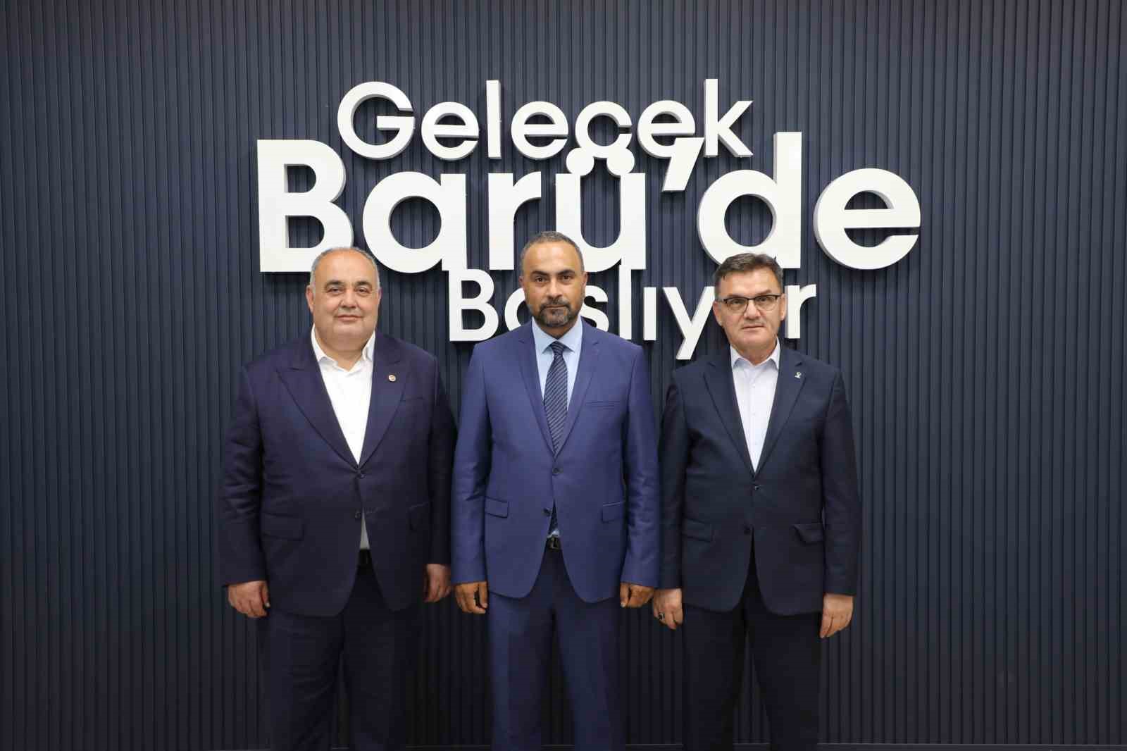 Milletvekili Aldatmaz’dan Rektör Akkaya’ya ziyaret