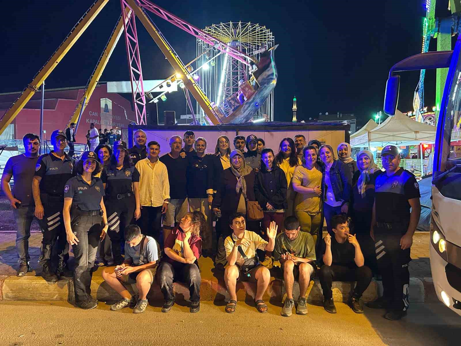 Çanakkale’de polis teşkilatından panayır sürprizi