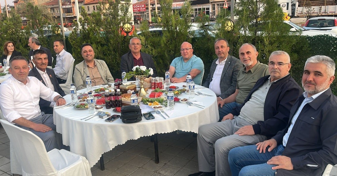 Kaymakam Hayrettin Baskın’a protokolden veda
