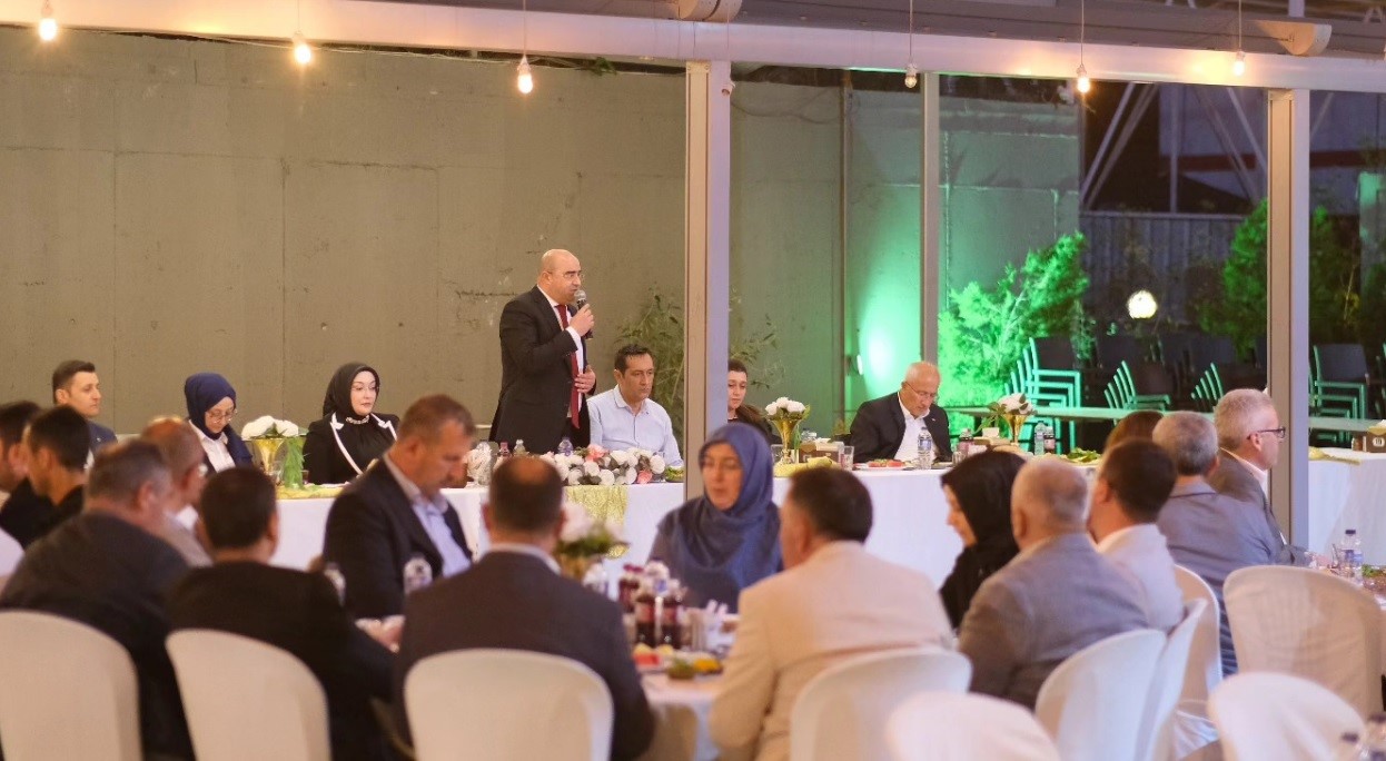 Kaymakam Hayrettin Baskın’a protokolden veda