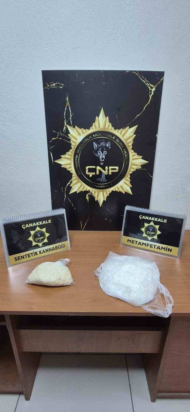 Çanakkale’de uyuşturucu operasyonuna 1 tutuklama