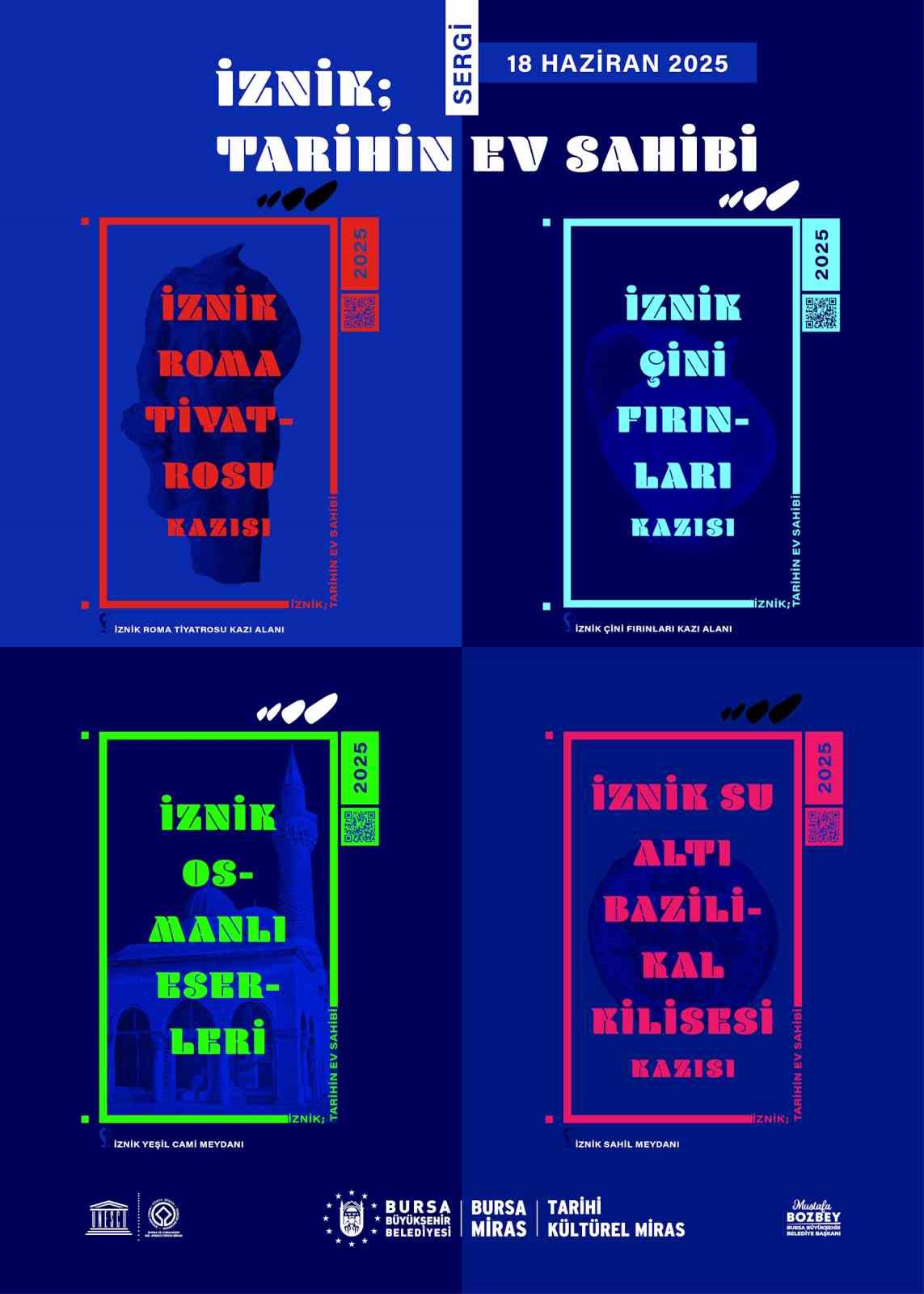 "İznik Tarihin Ev Sahibi Sergileri" ziyarete açılıyor