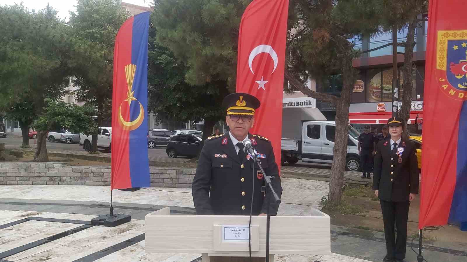 Kırklareli’nde Jandarma Teşkilat’nın 186. kuruluş yıl dönümü törenlerle kutlanıyor
