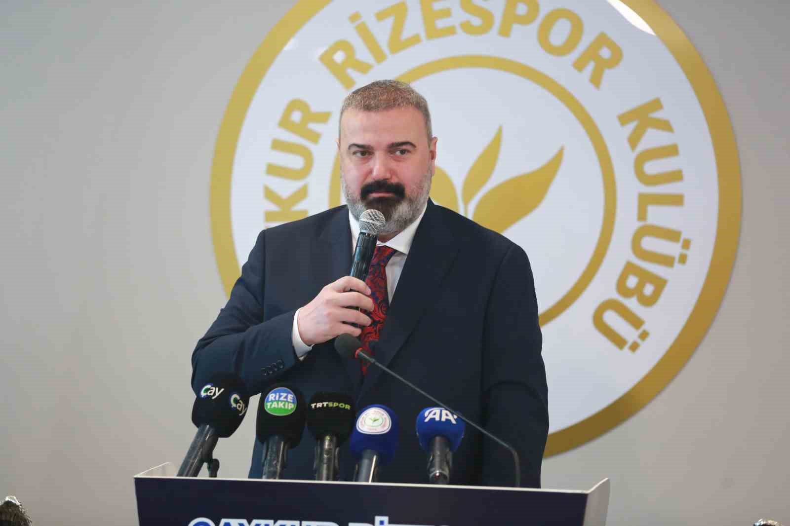 İbrahim Turgut yeniden Çaykur Rizespor başkanlığına seçildi