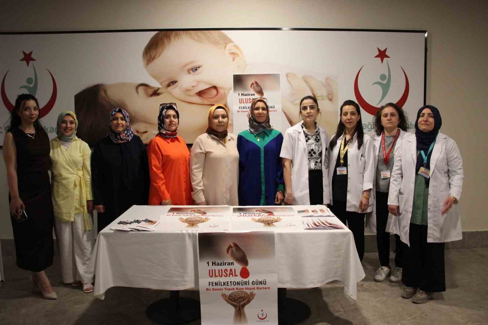Elazığ&rsquo;da Ulusal Fenilketon&uuml;ri G&uuml;n&uuml; Neonatal Tarama etkinliği
