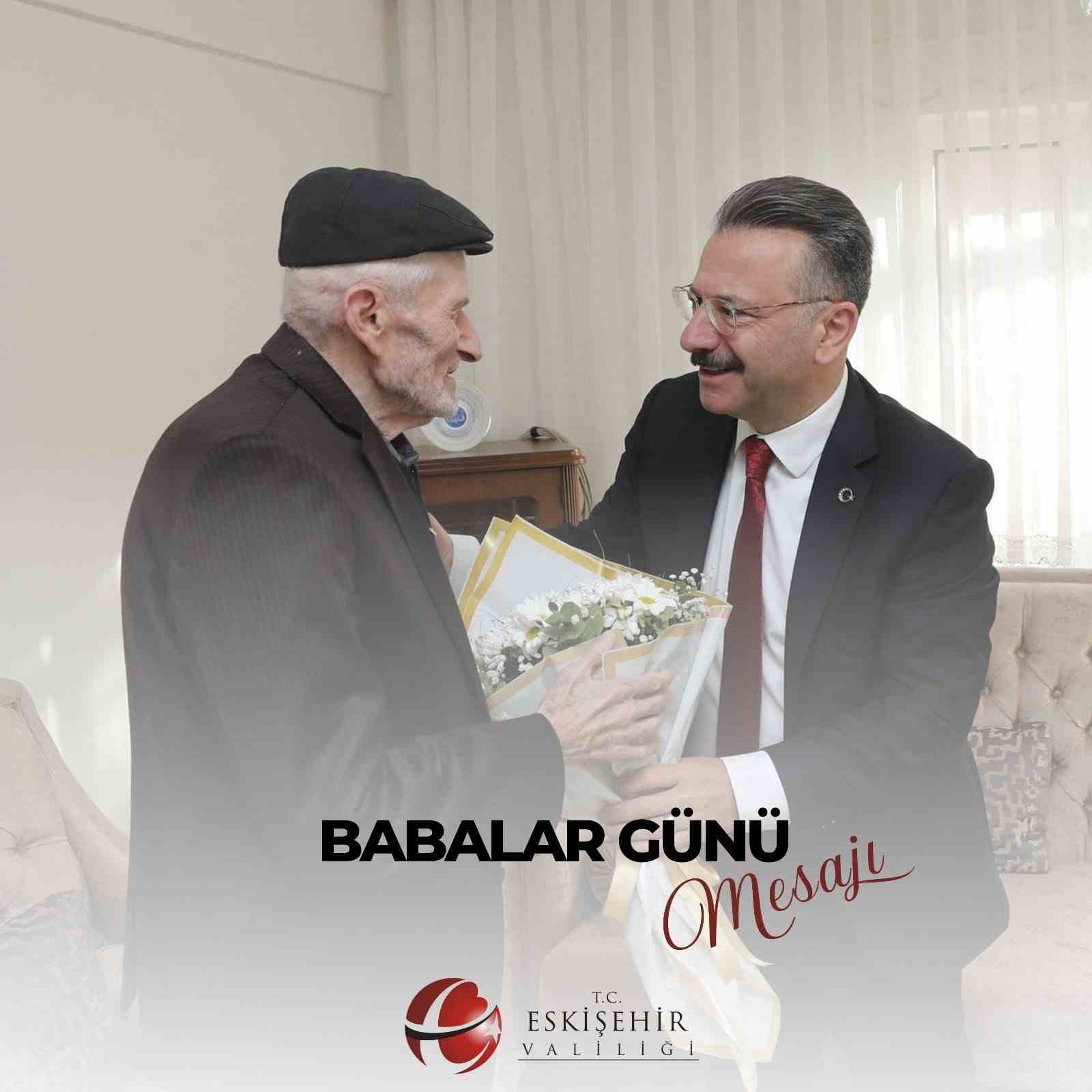 Vali Aksoy’dan Babalar Günü mesajı