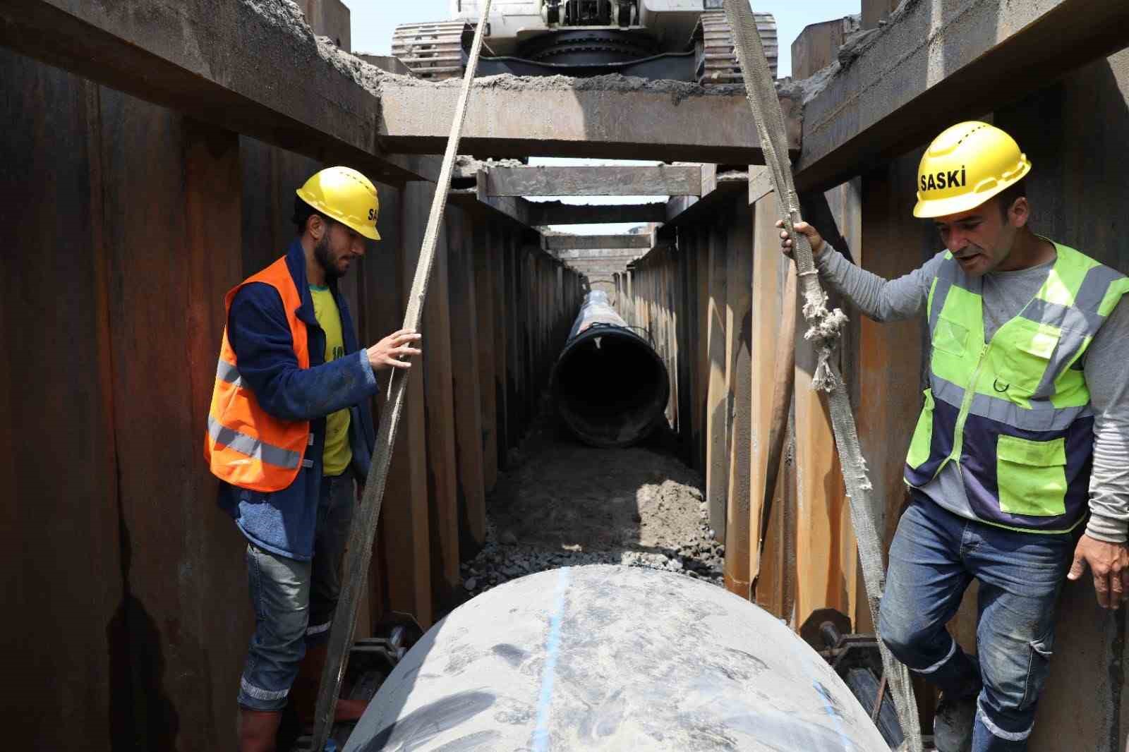 Karadeniz&rsquo;in en b&uuml;y&uuml;k kolekt&ouml;r hattı ile Samsun sahilleri korunacak
