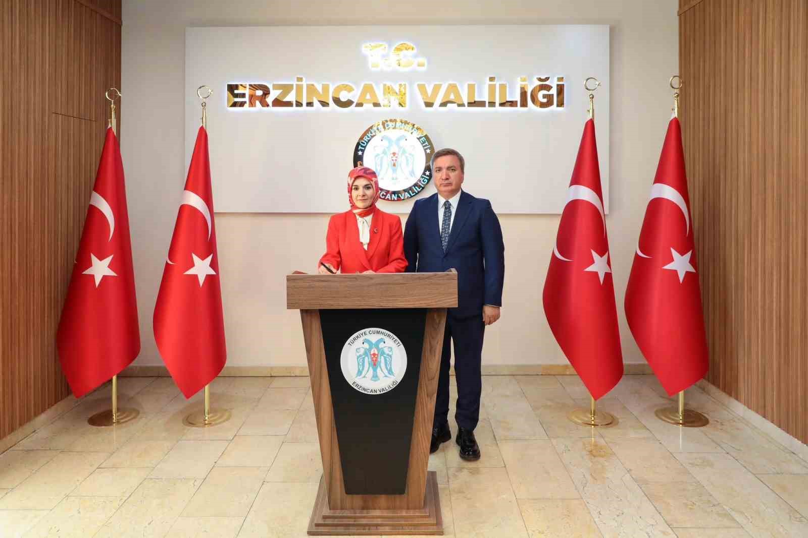 Bakan G&ouml;ktaş, Erzincan Valiliğini ziyaret etti
