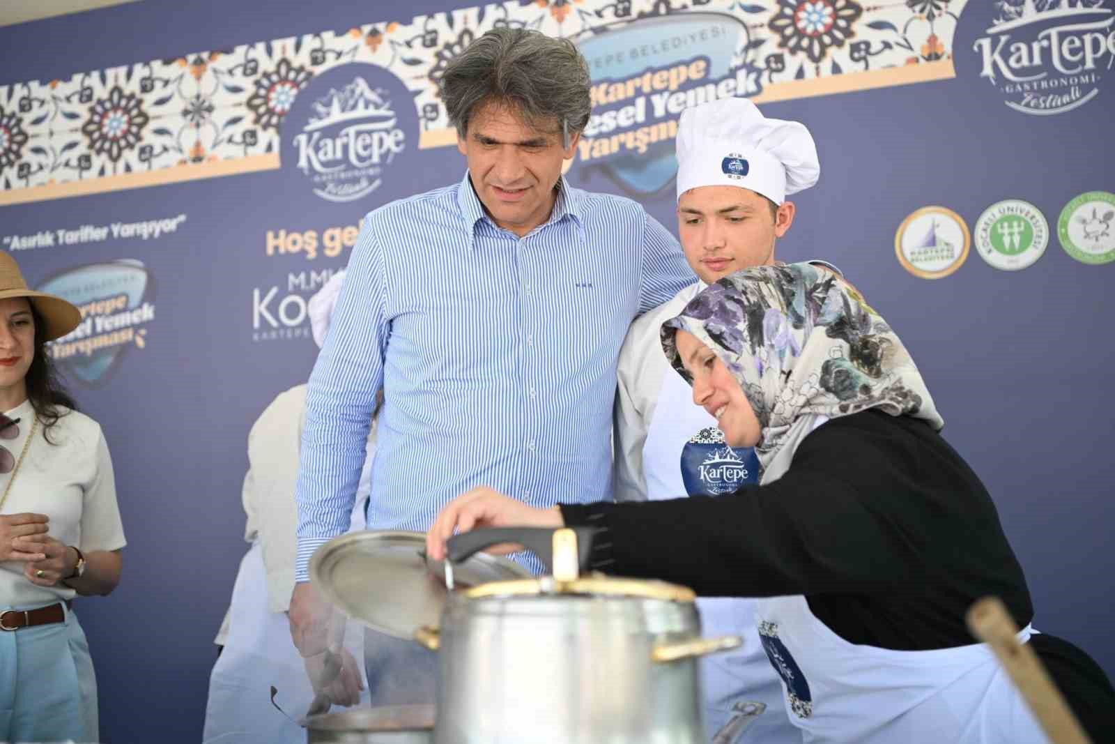 Gastronomi Festivali’nde hem gözler hem de damaklar şenlendi