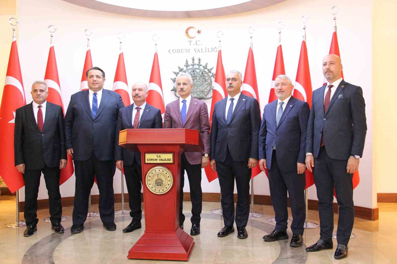 Bakan Uraloğlu’ndan Çorum’a yoğun ziyaret programı
